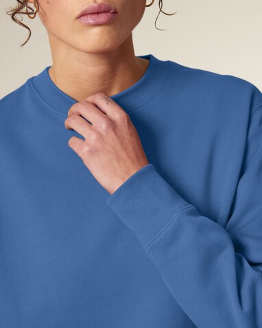 Changer 2.0 - Das Iconic Rundhals-Unisex-Sweatshirt - Mindful Blue - L bedrucken, Art.-Nr. STSU178C7291L