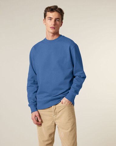 Changer 2.0 - Das Iconic Rundhals-Unisex-Sweatshirt - Mindful Blue - XL bedrucken, Art.-Nr. STSU178C7291X