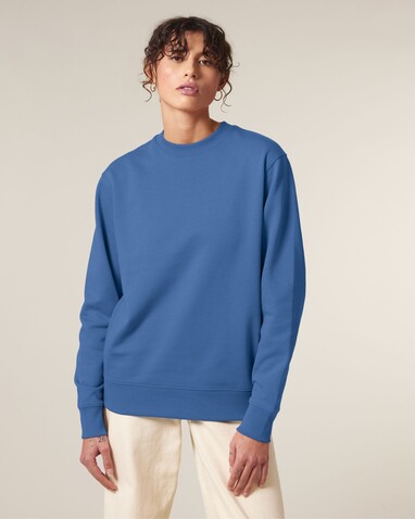 Changer 2.0 - Das Iconic Rundhals-Unisex-Sweatshirt - Mindful Blue - S bedrucken, Art.-Nr. STSU178C7291S