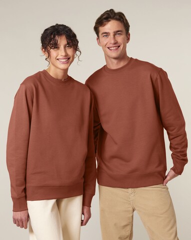 Changer 2.0 - Das Iconic Rundhals-Unisex-Sweatshirt - Heritage Brown - XL bedrucken, Art.-Nr. STSU178C7301X