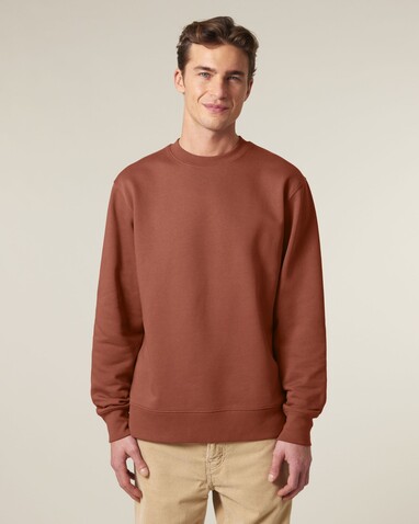 Changer 2.0 - Das Iconic Rundhals-Unisex-Sweatshirt - Heritage Brown - M bedrucken, Art.-Nr. STSU178C7301M
