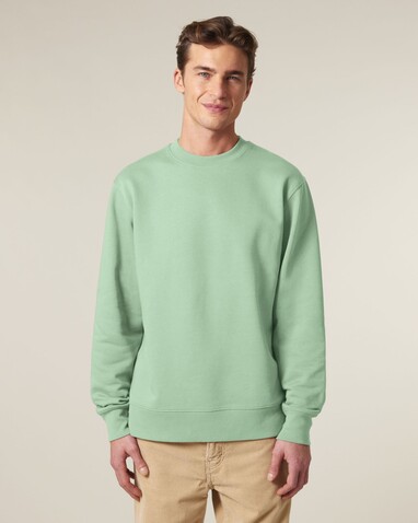Changer 2.0 - Das Iconic Rundhals-Unisex-Sweatshirt - Misty Jade - M bedrucken, Art.-Nr. STSU178C7351M