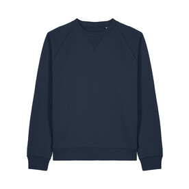 Knoxer - Das Relaxed Raglan-Rundhals-Unisex-Sweatshirt - French Navy - 3XL bedrucken, Art.-Nr. STSU201C7273X