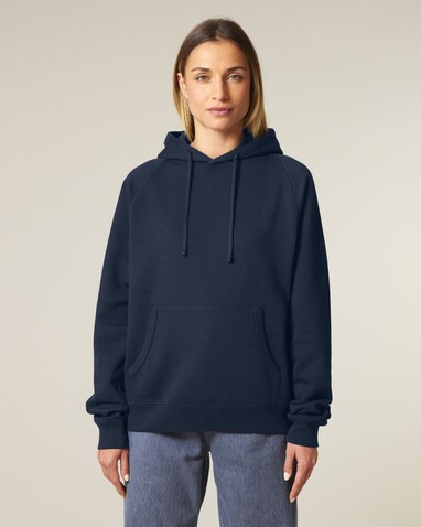Striker - Der Relaxed Raglan-Unisex-Hoodie - French Navy - XXS bedrucken, Art.-Nr. STSU202C7272S