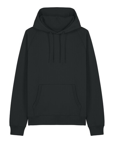 Striker - Der Relaxed Raglan-Unisex-Hoodie - Black - XXS bedrucken, Art.-Nr. STSU202C0022S