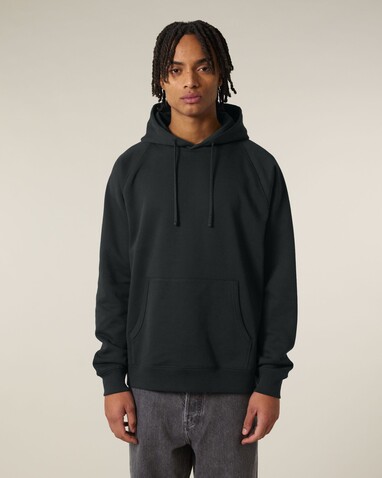 Striker - Der Relaxed Raglan-Unisex-Hoodie - Black - 3XL bedrucken, Art.-Nr. STSU202C0023X