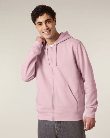 Mixer - Der Unisex-Zip-Hoodie - Cotton Pink - XS bedrucken, Art.-Nr. STSU205C005XS
