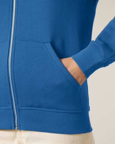 Mixer - Der Unisex-Zip-Hoodie - Royal Blue - XS bedrucken, Art.-Nr. STSU205C230XS
