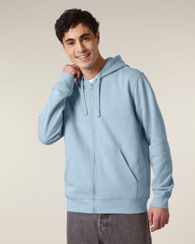 Mixer - Der Unisex-Zip-Hoodie - Sky blue - S bedrucken, Art.-Nr. STSU205C2321S Mixer - Der Unisex-Zip-Hoodie - Sky blue - S bedrucken, Art.-Nr. STSU205C2321S