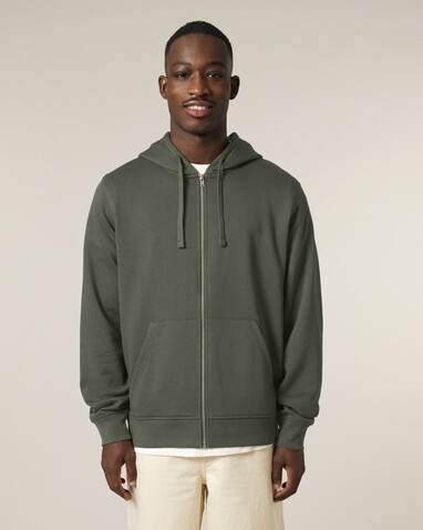 Mixer - Der Unisex-Zip-Hoodie - Khaki - L bedrucken, Art.-Nr. STSU205C2231L