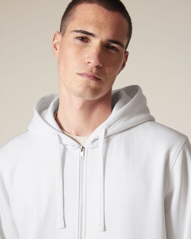 Mixer - Der Unisex-Zip-Hoodie - White - 3XL bedrucken, Art.-Nr. STSU205C0013X