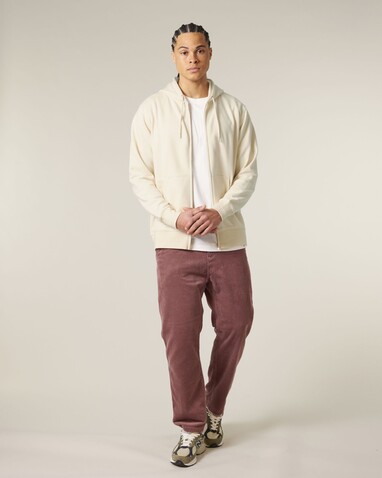 Connector 2.0 - Der Unisex-Zip-Hoodie aus French Terry - Natural Raw - XXS bedrucken, Art.-Nr. STSU207C0542S