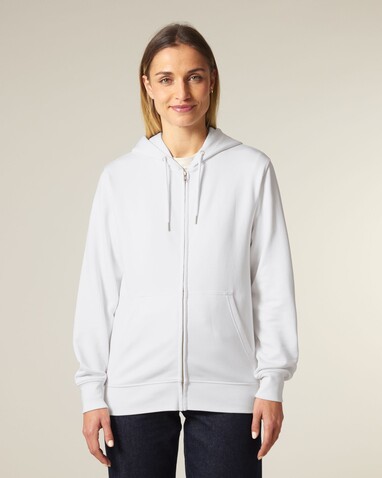 Connector 2.0 - Der Unisex-Zip-Hoodie aus French Terry - White - L bedrucken, Art.-Nr. STSU207C0011L Connector 2.0 - Der Unisex-Zip-Hoodie aus French Terry - White - L bedrucken, Art.-Nr. STSU207C0011L