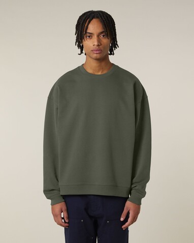 Radder 2.0 - Das Oversized Rundhals-Unisex-Sweatshirt - Khaki - 3XL bedrucken, Art.-Nr. STSU208C2233X Radder 2.0 - Das Oversized Rundhals-Unisex-Sweatshirt - Khaki - 3XL bedrucken, Art.-Nr. STSU208C2233X
