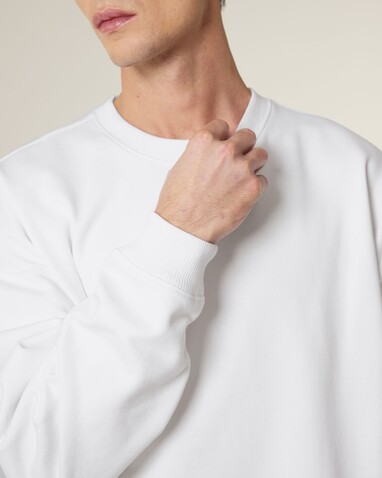 Radder 2.0 - Das Oversized Rundhals-Unisex-Sweatshirt - White - S bedrucken, Art.-Nr. STSU208C0011S Radder 2.0 - Das Oversized Rundhals-Unisex-Sweatshirt - White - S bedrucken, Art.-Nr. STSU208C0011S