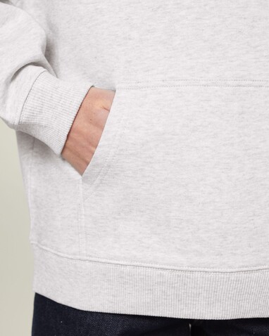 Slammer 2.0 - Der Oversized Unisex-Hoodie - Cool Heather Grey - XXS bedrucken, Art.-Nr. STSU209C1462S