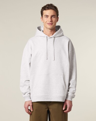 Slammer 2.0 - Der Oversized Unisex-Hoodie - Cool Heather Grey - XXS bedrucken, Art.-Nr. STSU209C1462S
