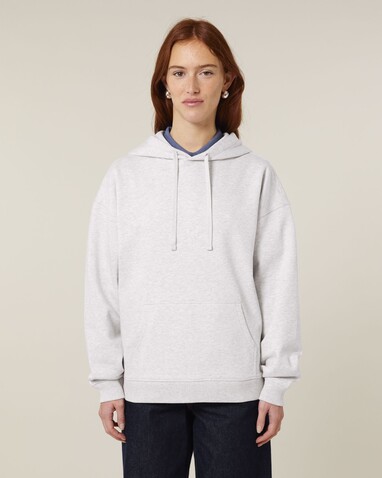 Slammer 2.0 - Der Oversized Unisex-Hoodie - Cool Heather Grey - XXS bedrucken, Art.-Nr. STSU209C1462S