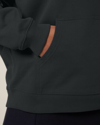Slammer 2.0 - Der Oversized Unisex-Hoodie - Black - XXL bedrucken, Art.-Nr. STSU209C0022X
