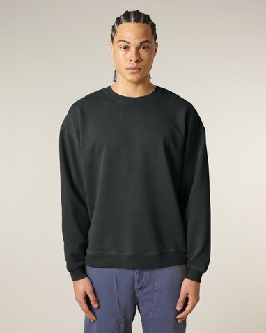 Radder 2.0 Vintage - Das Oversized Garment-Dyed Rundhals-Unisex-Sweatshirt - G. Dyed Black Rock - XL bedrucken, Art.-Nr. STSU210C1401X Radder 2.0 Vintage - Das Oversized Garment-Dyed Rundhals-Unisex-Sweatshirt - G. Dyed Black Rock - XL bedrucken, Art.-Nr. STSU210C1401X