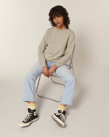 Roller - Das Rundhals-Unisex-Sweatshirt - Desert Dust - L bedrucken, Art.-Nr. STSU868C0281L