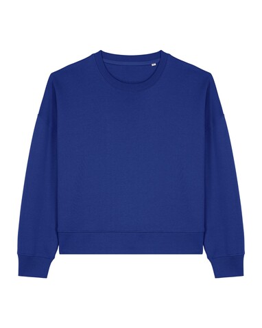 Stella Alma - Das Iconic Damen-Rundhals-Sweatshirt - Worker Blue - XL bedrucken, Art.-Nr. STSW212C0881X