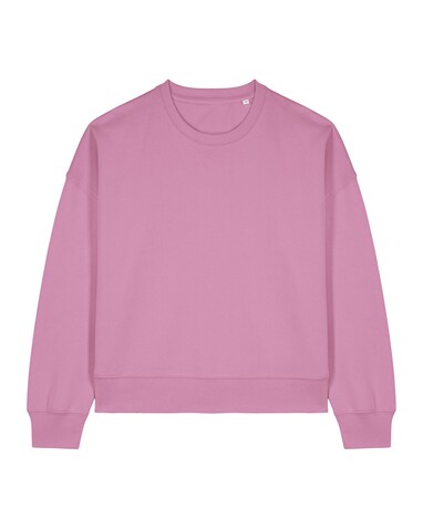 Stella Alma - Das Iconic Damen-Rundhals-Sweatshirt - Bubble Pink - XXL bedrucken, Art.-Nr. STSW212C1292X