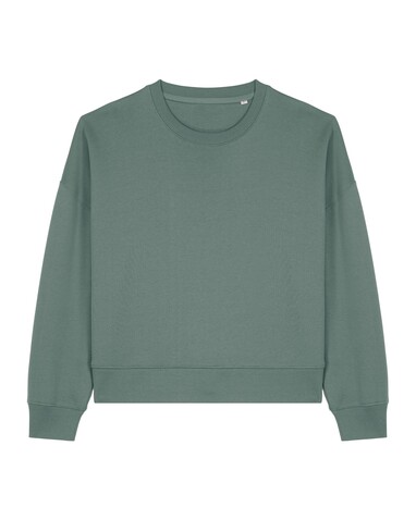 Stella Alma - Das Iconic Damen-Rundhals-Sweatshirt - Green Bay - XS bedrucken, Art.-Nr. STSW212C144XS