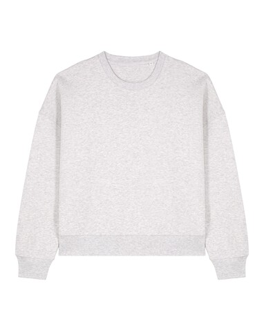 Stella Alma - Das Iconic Damen-Rundhals-Sweatshirt - Cool Heather Grey - S bedrucken, Art.-Nr. STSW212C1461S