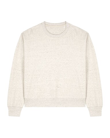 Stella Alma - Das Iconic Damen-Rundhals-Sweatshirt - Eco Heather - S bedrucken, Art.-Nr. STSW212C1471S