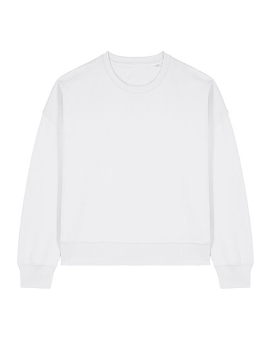 Stella Alma - Das Iconic Damen-Rundhals-Sweatshirt - White - XS bedrucken, Art.-Nr. STSW212C001XS
