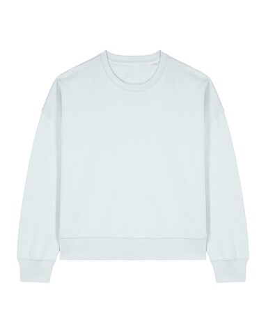 Stella Alma - Das Iconic Damen-Rundhals-Sweatshirt - Blue Ice - S bedrucken, Art.-Nr. STSW212C7281S