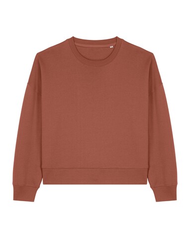 Stella Alma - Das Iconic Damen-Rundhals-Sweatshirt - Heritage Brown - M bedrucken, Art.-Nr. STSW212C7301M