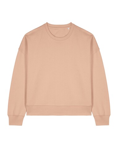 Stella Alma - Das Iconic Damen-Rundhals-Sweatshirt - Fraiche Peche - S bedrucken, Art.-Nr. STSW212C1011S