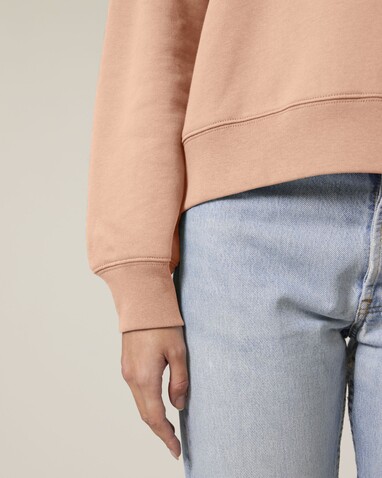 Stella Alma - Das Iconic Damen-Rundhals-Sweatshirt - Fraiche Peche - L bedrucken, Art.-Nr. STSW212C1011L