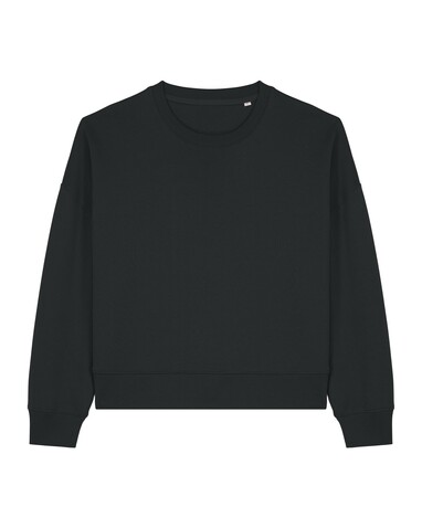 Stella Alma - Das Iconic Damen-Rundhals-Sweatshirt - Black - XXL bedrucken, Art.-Nr. STSW212C0022X