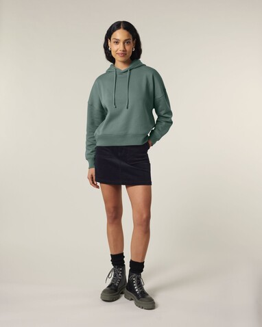 Stella Nora - Der Iconic Damen-Hoodie - Green Bay - L bedrucken, Art.-Nr. STSW213C1441L