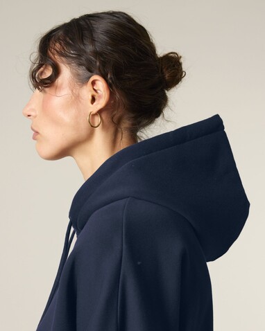 Stella Nora - Der Iconic Damen-Hoodie - French Navy - XXL bedrucken, Art.-Nr. STSW213C7272X