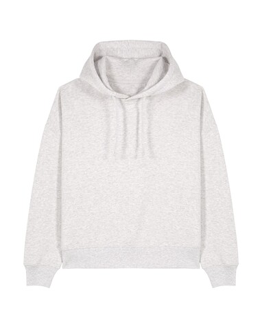 Stella Nora - Der Iconic Damen-Hoodie - Cool Heather Grey - S bedrucken, Art.-Nr. STSW213C1461S