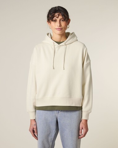 Stella Nora - Der Iconic Damen-Hoodie - Natural Raw - L bedrucken, Art.-Nr. STSW213C0541L