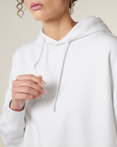 Stella Nora - Der Iconic Damen-Hoodie - White - S bedrucken, Art.-Nr. STSW213C0011S
