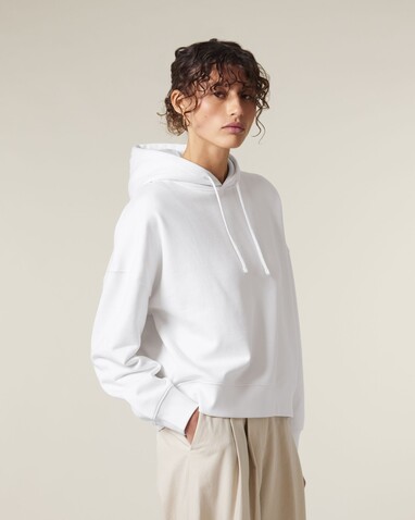Stella Nora - Der Iconic Damen-Hoodie - White - XL bedrucken, Art.-Nr. STSW213C0011X
