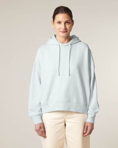 Stella Nora - Der Iconic Damen-Hoodie - Blue Ice - XS bedrucken, Art.-Nr. STSW213C728XS