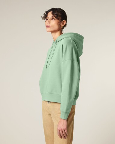 Stella Nora - Der Iconic Damen-Hoodie - Misty Jade - XS bedrucken, Art.-Nr. STSW213C735XS