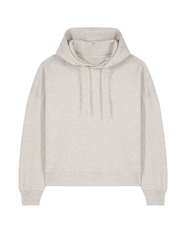 Stella Nora - Der Iconic Damen-Hoodie - Heather Haze - M bedrucken, Art.-Nr. STSW213C7311M
