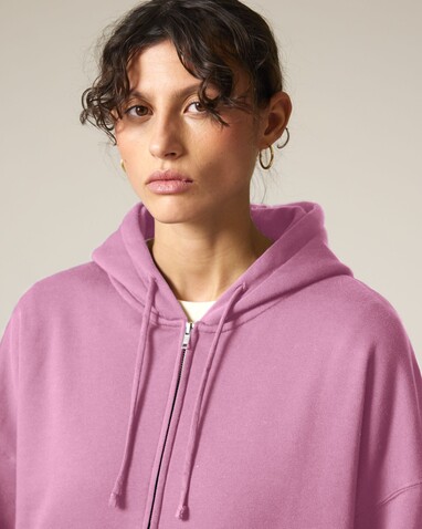 Stella Ida - Der Iconic Damen-Zip-Hoodie - Bubble Pink - L bedrucken, Art.-Nr. STSW214C1291L