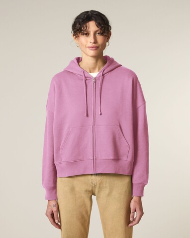 Stella Ida - Der Iconic Damen-Zip-Hoodie - Bubble Pink - XL bedrucken, Art.-Nr. STSW214C1291X