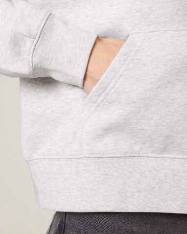 Stella Ida - Der Iconic Damen-Zip-Hoodie - Cool Heather Grey - XL bedrucken, Art.-Nr. STSW214C1461X