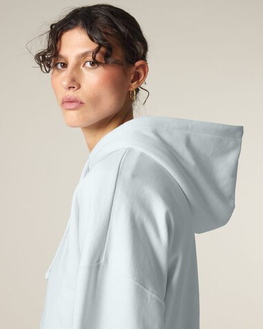 Stella Ida - Der Iconic Damen-Zip-Hoodie - Blue Ice - XXL bedrucken, Art.-Nr. STSW214C7282X