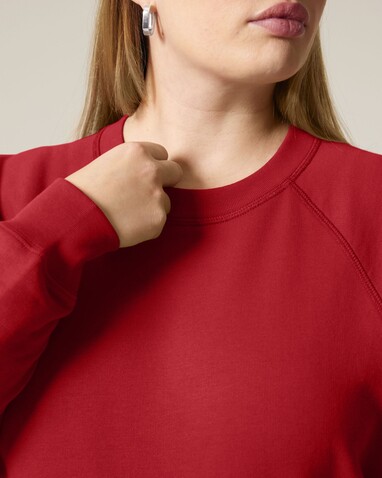 Stella Clara - Das Damen-Raglan-Rundhals-Sweatshirt - Red - S bedrucken, Art.-Nr. STSW217C0041S Stella Clara - Das Damen-Raglan-Rundhals-Sweatshirt - Red - S bedrucken, Art.-Nr. STSW217C0041S